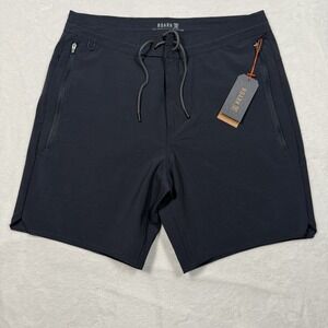Roark Shorts Men's 30 Layover Trail 3.0 Navy Blue Outdoor Hiking Athleisure NEW